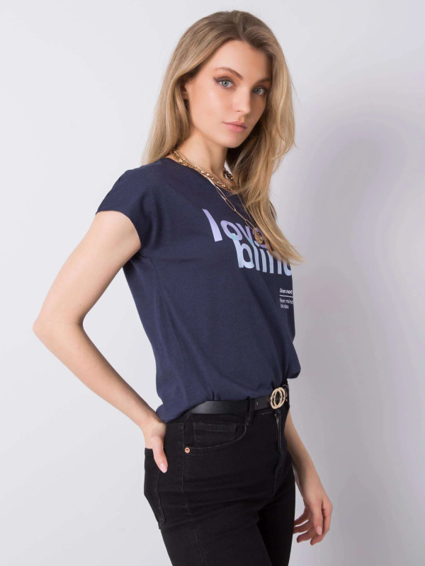 Tričko D1552Z02042A námořnická modrá S