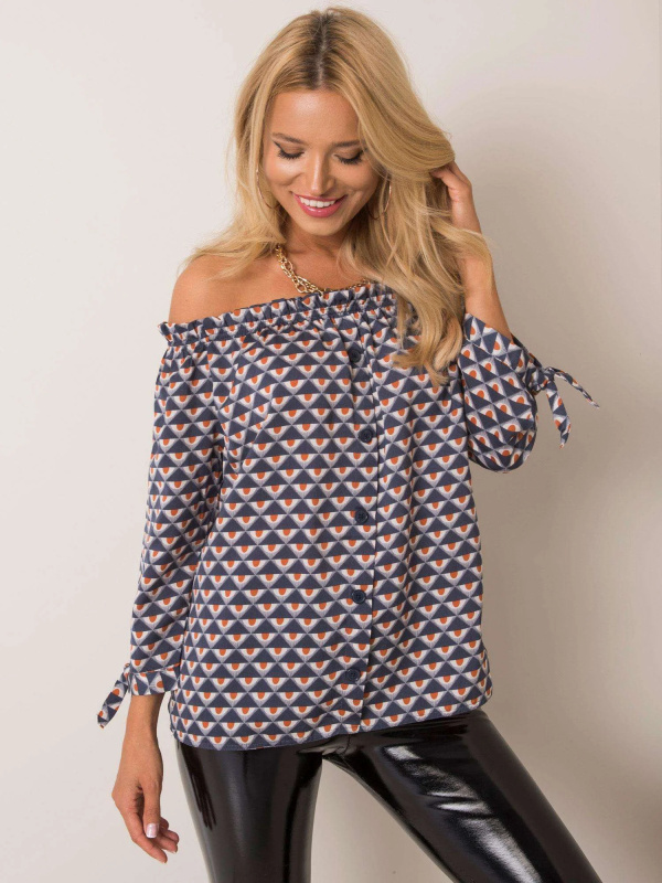 Halenka D52211W10987B tmavě modrá XL