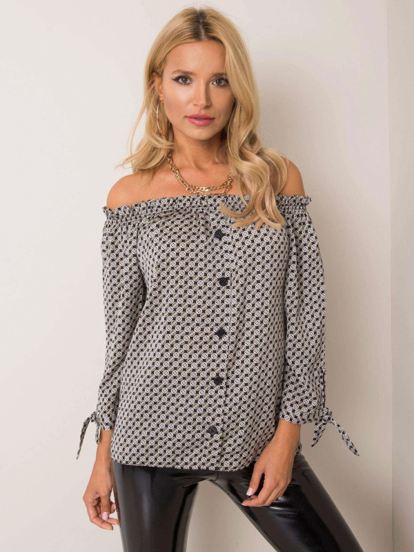 Halenka D52211W10987B černobílá M