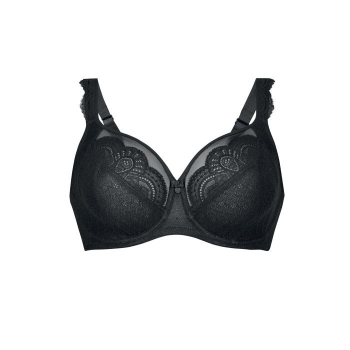 Selma podprsenka s kosticí Full Cup 5635 black - RosaFaia 001 black 95I