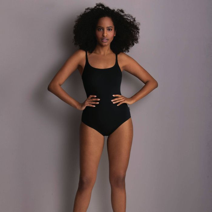 Style perfect black suit jednodílné plavky 7703 black - RosaFaia 001 black 40F