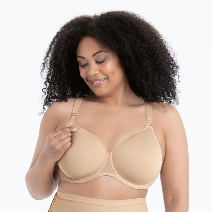 Miss Anita podprs. na kojení s kost. košíčky se spacer-výztuží 5010 desert - Anita Maternity 753 desert 80G