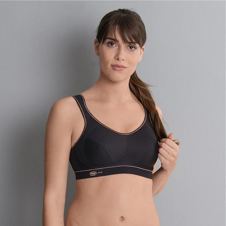 extreme control sportovní podprsenka 5527 schwarz/gold - Active Anita 471 schwarz/gold 75G