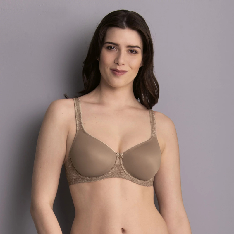 Dámská podprsenka s kosticí Abby  5217 dusty rose - Anita RosaFaia tmavě béžová 75D