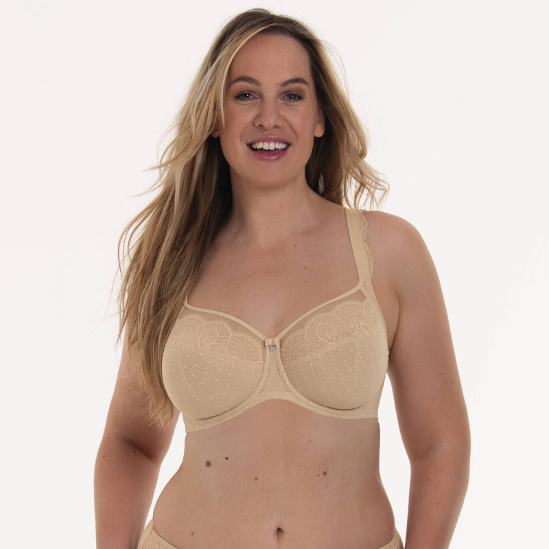 Selma podprsenka s kosticí Full Cup 5635 desert - RosaFaia 753 desert 90G