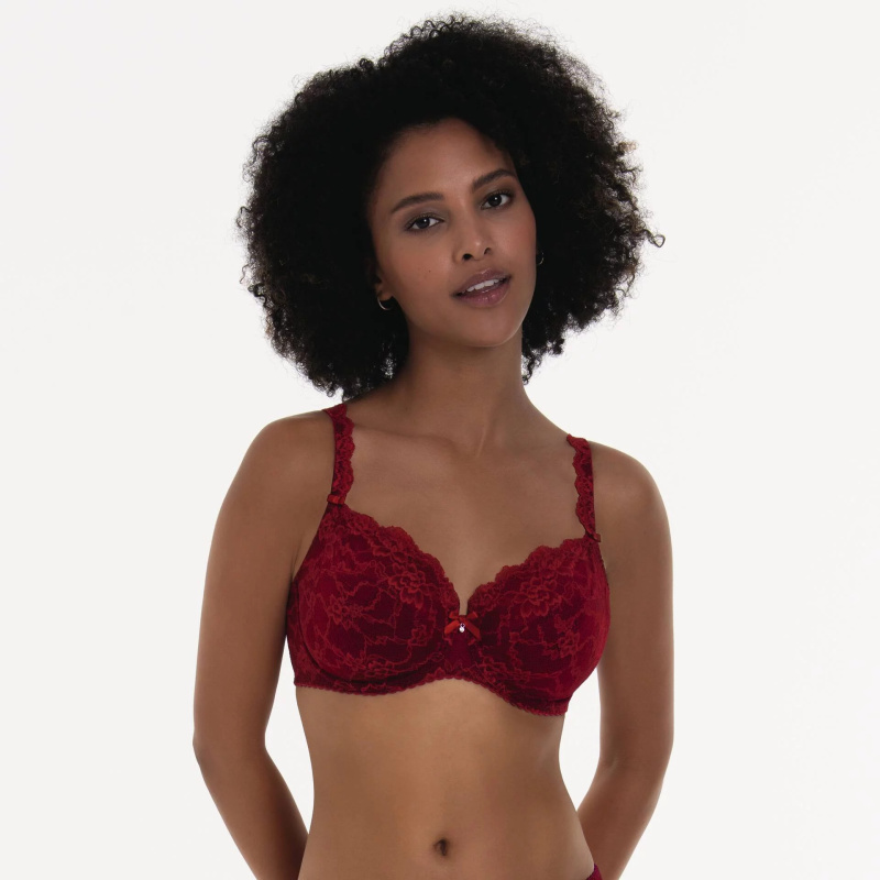 Dámská podprsenka s kosticí Bobette 5288 Rubínová - Anita rubínová 80D