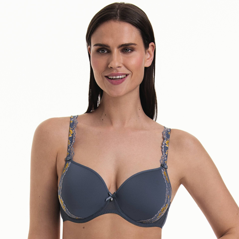Colette podprsenka s kosticí vyztužené košíčky 5251 sky grey - RosaFaia 469 sky grey 85B