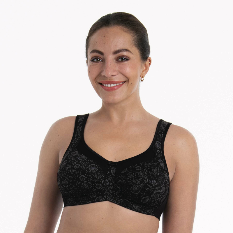 Clara Art chirurgická podprsenka 4773X black/anthracite - Anita Care 445 black/anthracite 95F