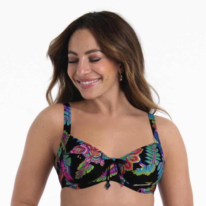 Style Sibel Top Bikini - horní díl 8731-1 multi colour - RosaFaia 009 multi colour 48D