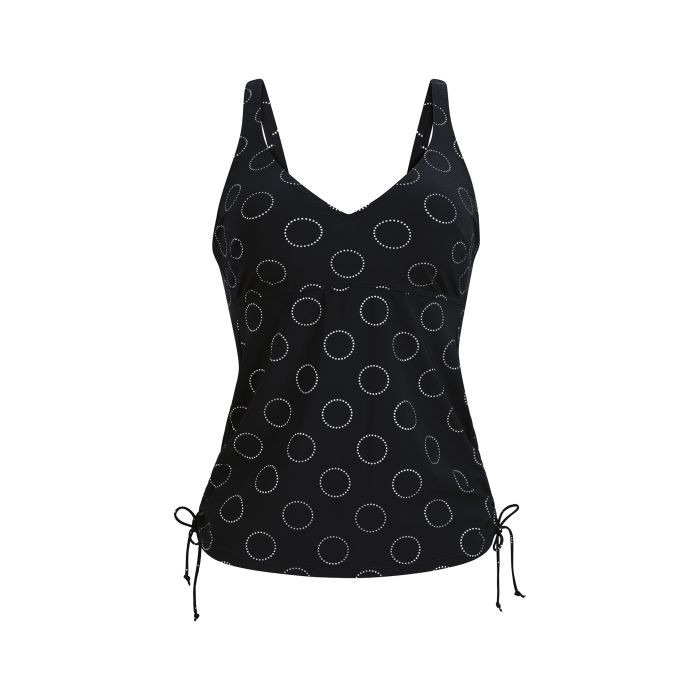 Horní díl tankin Malaika Top tankini 8889-1 black - RosaFaia 75C