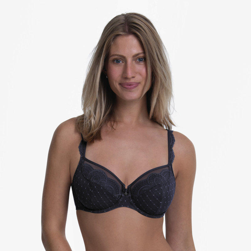 Selma podprsenka s kosticí 5634 shadow blue - RosaFaia 463 shadow blue 95E