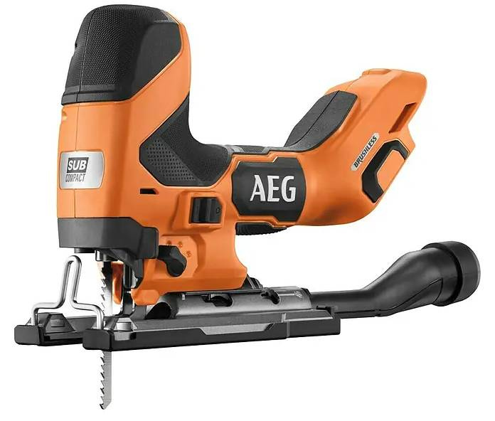 Přímočará pila AEG BST 18BSBL / BEZ AKUMULÁTORU A NABÍJEČKY / 18 V / 900-3200 ot./min. /  0-45° / černá/oranžová Varianta: ivi1