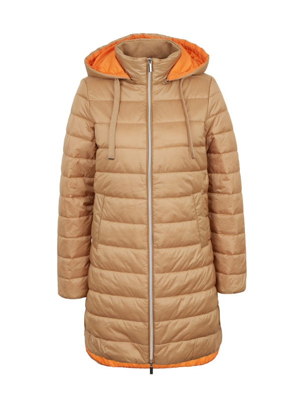 Orsay Světle hnědý dámský zimní prošívaný kabát - Dámské