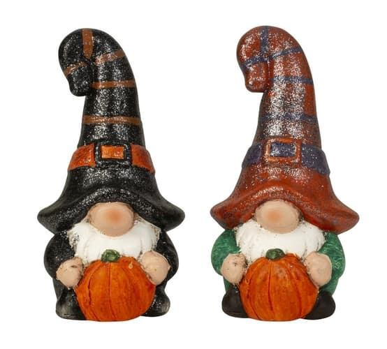 Ospalý trpaslík s dýní v ruce