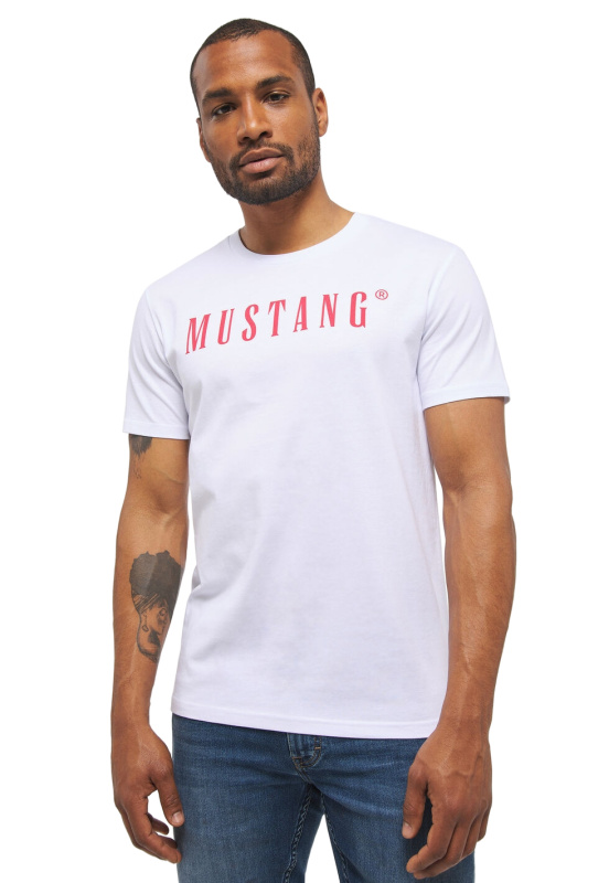 Pánské tričko  MUSTANG  bílé - S