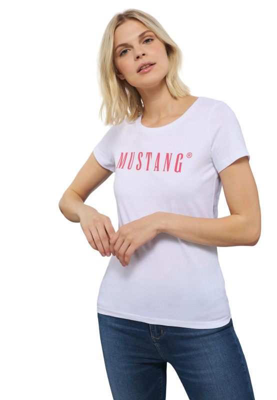 Dámské tričko  MUSTANG  bílé - M