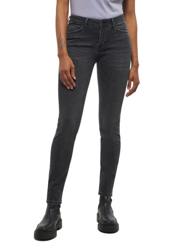 Dámské džíny  MUSTANG Jasmin-Jeggins šedé - 31/32