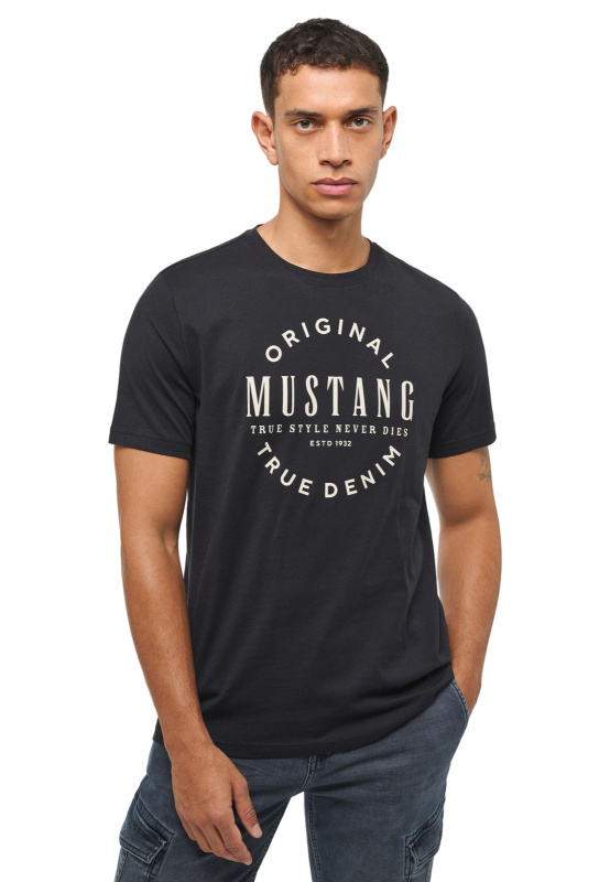 Pánské tričko  MUSTANG  černé - S