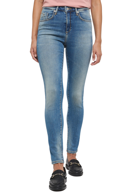 Dámské džíny  MUSTANG Mia-Jeggings modré - 27/32