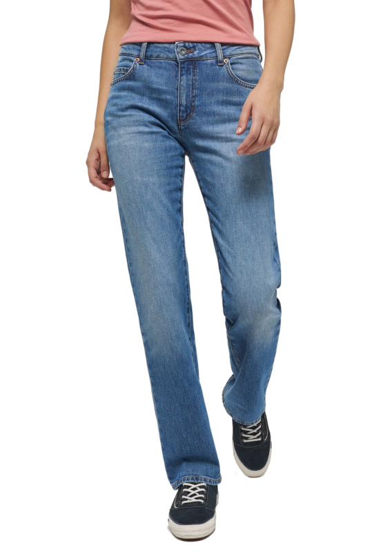 Dámské džíny  MUSTANG Crosby-Relaxed-Straight modré - 31/34