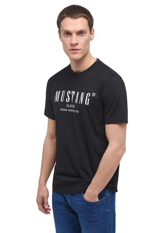 Pánské tričko  MUSTANG  černé