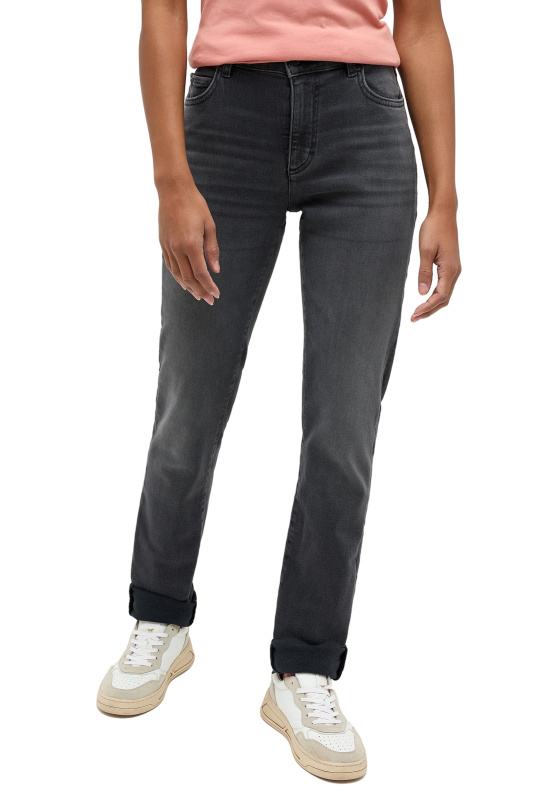 Dámské džíny MUSTANG  Crosby Relaxed Slim šedé - 27/34