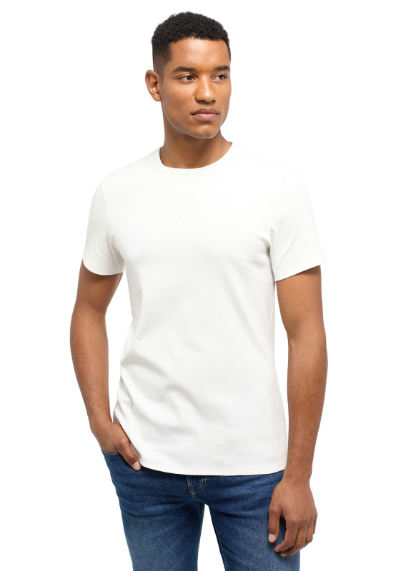 Pánské tričko k.r. MUSTANG bílé-S