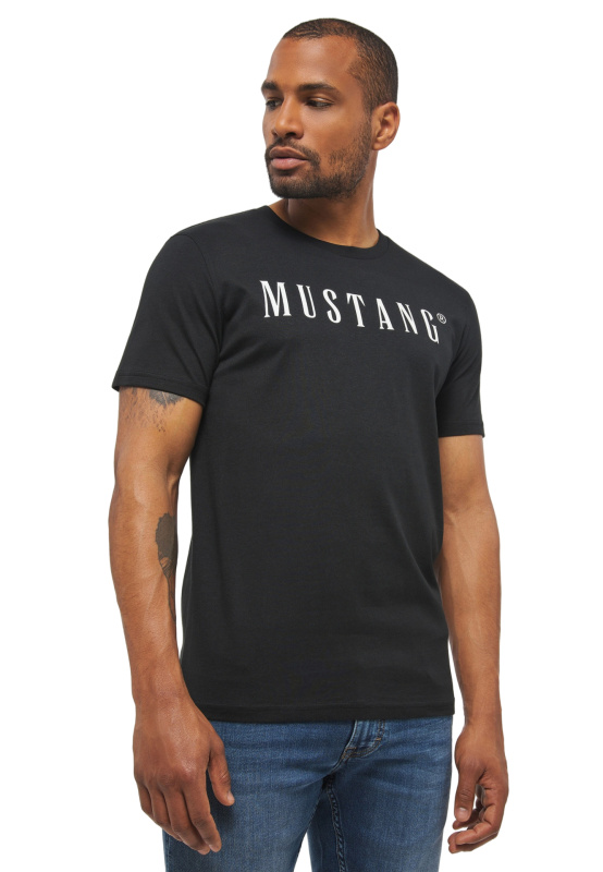 Pánské tričko MUSTANG černé-XL