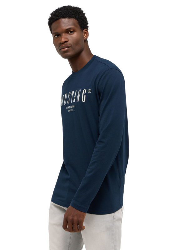 Pánské tričko d.r. MUSTANG modré-S
