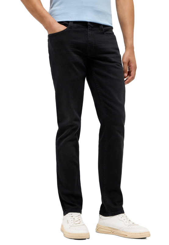 Pánské džíny MUSTANG Oregon Slim černé-33/32