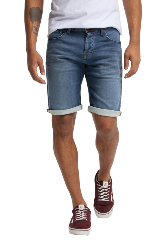 Pánské kraťasy  MUSTANG Chicago-Shorts modré - 38