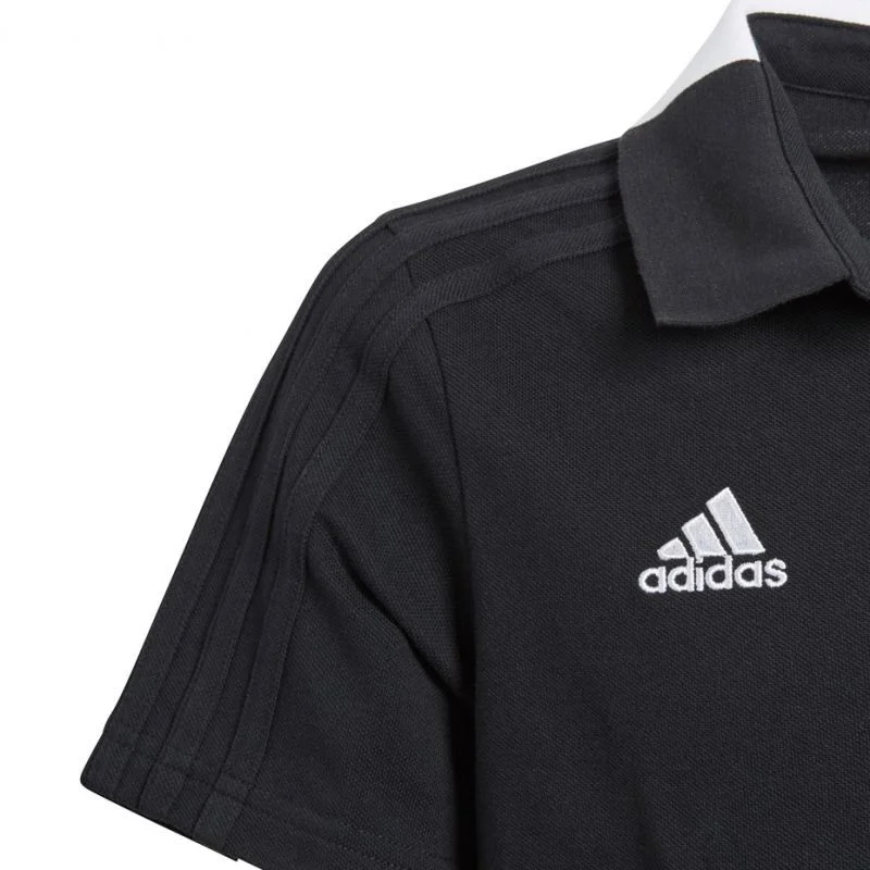 Dětské bavlněné polo tričko Condivo 18 JR CF4373 - Adidas 140CM