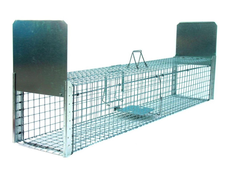 Profesionální past na lišky, kuny, vydry a kočky KENNIVA ST130x34x34V2