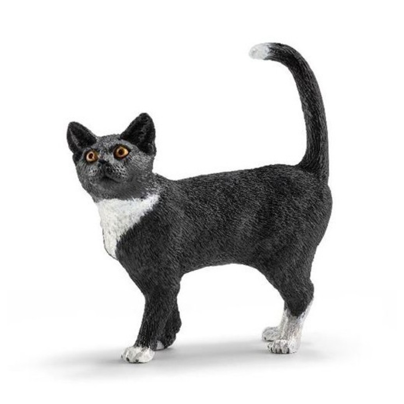 Schleich Zvířátko - kočka stojící