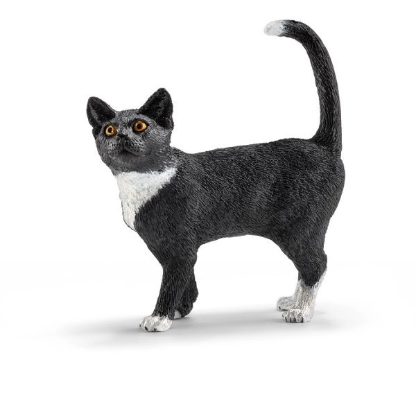Schleich Zvířátko - kočka stojící