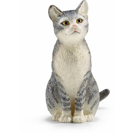 Schleich Zvířátko - kočka sedící