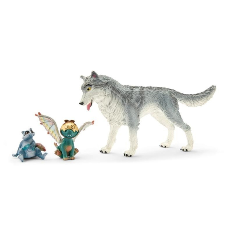 Schleich 70710 postavičky z filmu lykos, nugur a piuh
