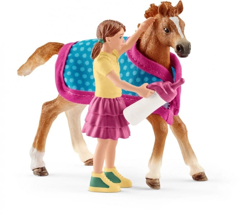 Schleich 42361 Hříbě s přikrývkou