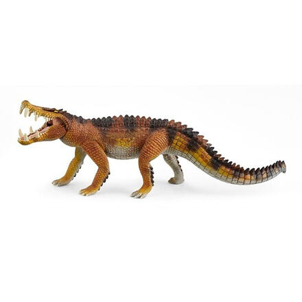 Prehistorické zvířátko - Kaprosuchus s pohyblivou čelistí