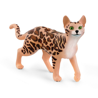 Schleich Zvířátko - kočka bengálská