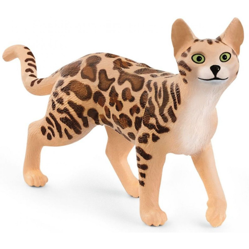 Schleich Zvířátko - kočka bengálská