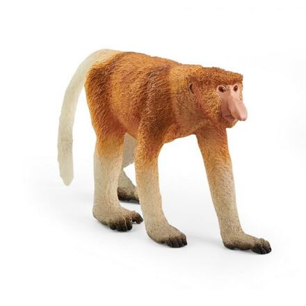 Schleich Zvířátko - opice Kahau nosatá