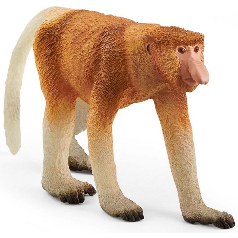 Schleich Zvířátko - opice Kahau nosatá