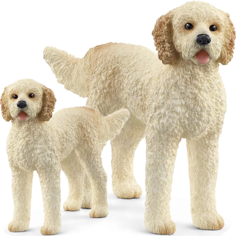 Schleich Zvířátko - pes Goldendoodle