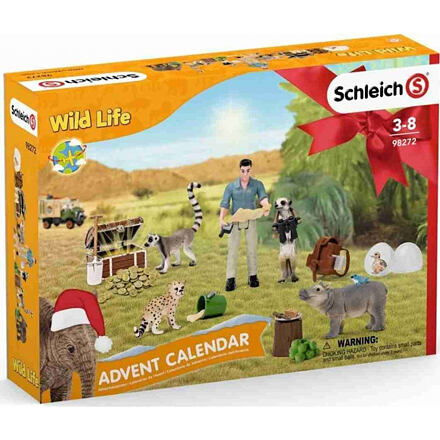 Adventní kalendář Schleich 2021 - Africká zvířata