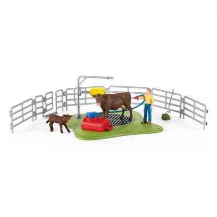 Schleich Mycí kout pro dobytek