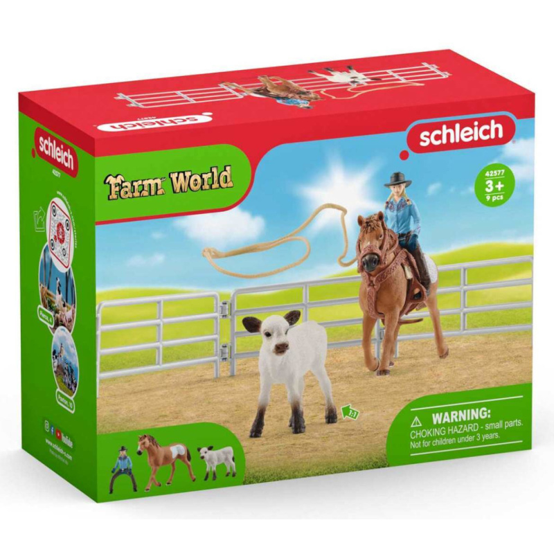 Schleich Kovbojská zábava s lasy