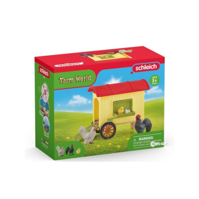 Schleich Farm World Pojízdný kurník