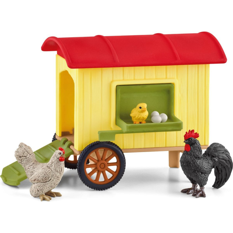Schleich Farm World Pojízdný kurník