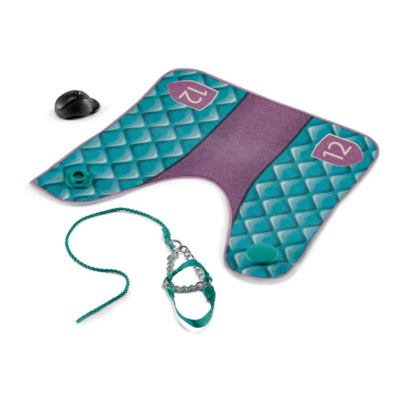 Schleich - Koňský postroj, Deka a ohlávka Lisa a Storm